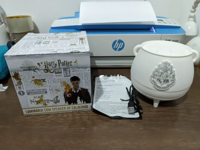 Luminária com Speaker Harry Potter - Imaginarium