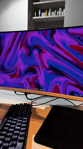 Monitor Gamer Optigamer Pro 24" bluecase curvo