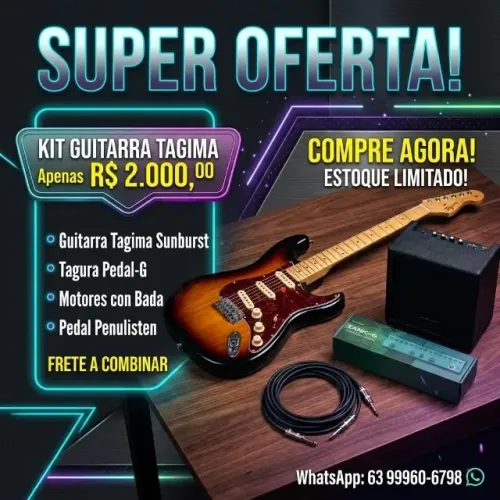 Kit Guitarra Tagima 