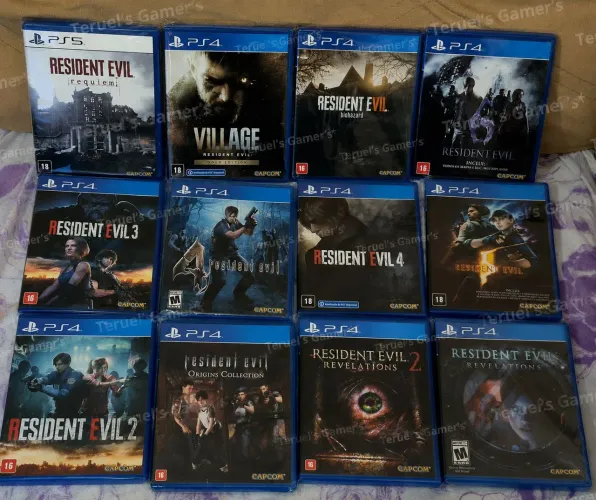 Coleção Resident Play4 e 5