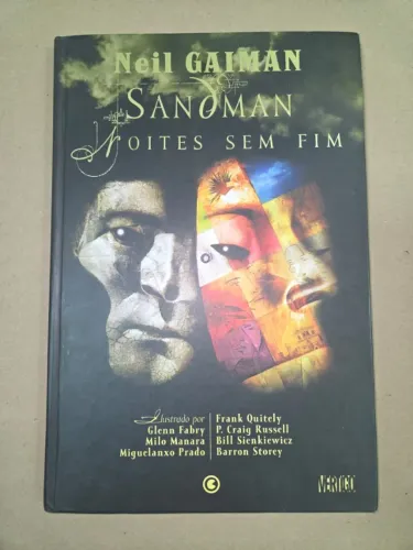 HQ Sandman Noites Sem Fim Capa Dura (Neil Gaiman)