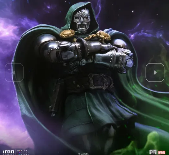 Doctor Doom Iron Studios Doutor Destino