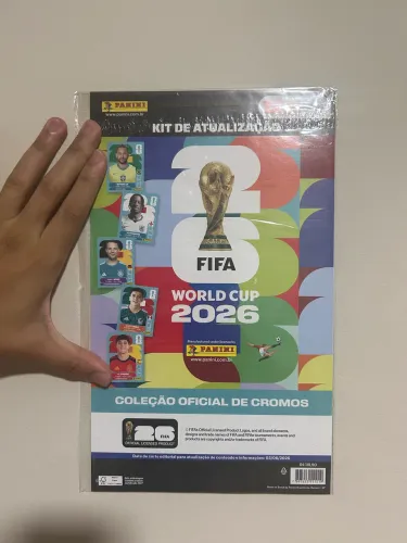 KIT ATUALIZAÇÃO ÁLBUM COPA DO MUNDO 2026 (LACRADO)