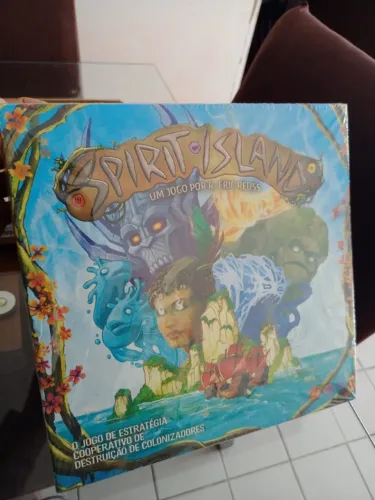 Spirit island Jogo de Tabuleiro Português Board Game