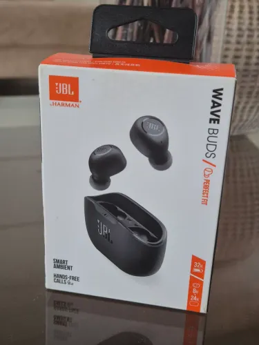 JBL Wave Buds TWS Bluetooth 5.2 - Usado | Caixa Completa | 1ª geração <br>