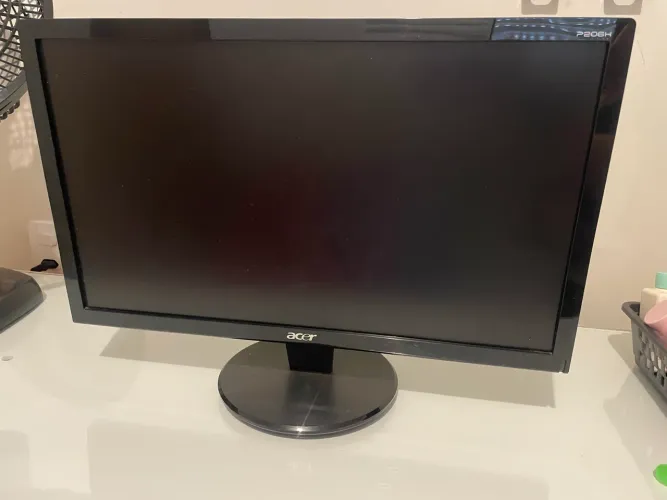 Monitor Acer 20" P206H - Excelente para Estudo, Trabalho e Segundo Monitor