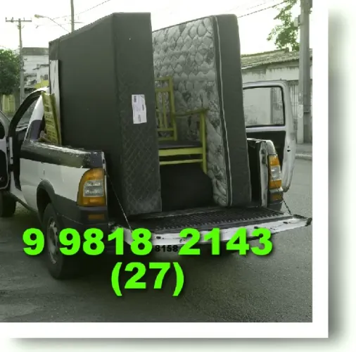 Frete/Transporte de Cargas com ou s/ caixas - Pedro Aceito Pix