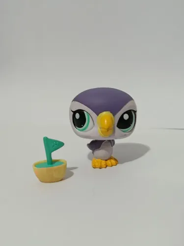 Littlest Pet Shop - Papagaio do mar, Avestruz e Cordoniz (#2060, #2099, #2071)