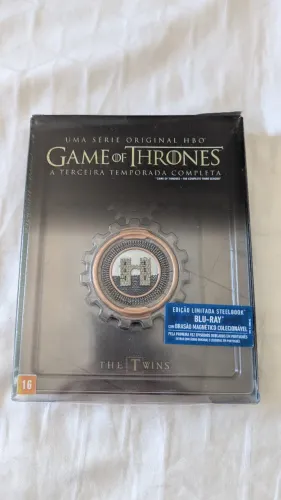 Game Of Thrones 3ª Temporada - Edição Limitada Steelbook