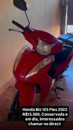 Honda Biz 125 2022