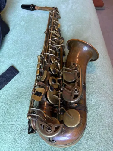 Saxofone Alto, Ébano Handcrafted 