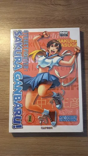 Kit Mangá Street Fighter Sakura Ganbaru (LACRADO)