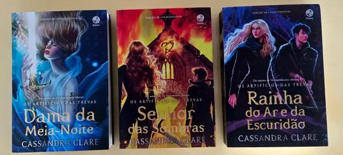 BOX ARTIFÍCIOS DAS TREVAS ( 3 livros) novos.
