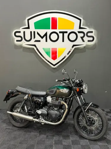 TRYUMP BONEVILLE T100 ZERADA IMPECÁVEL SUL MOTORS