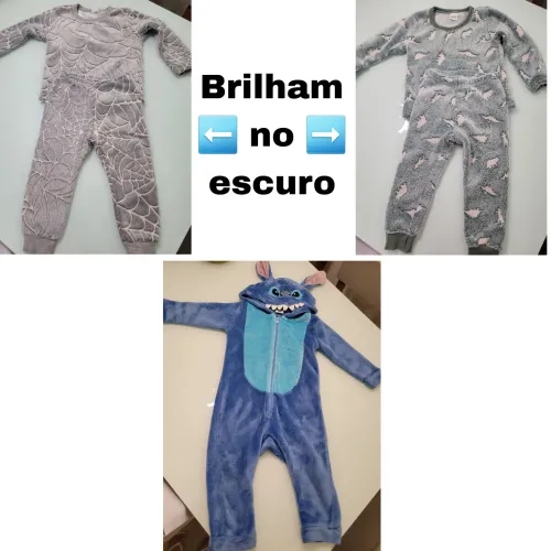 Kit de roupa infantil menino 3 aninhos