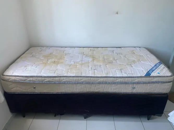 Cama box de solteiro