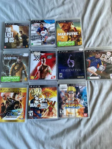Lote com 10 Jogos Originais de PS3 - Vendo Juntos ou Separados