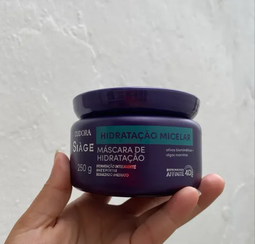 Máscara Hidratação Micelar da Eudora Siàge