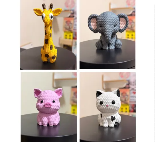 Animais em impressão 3D