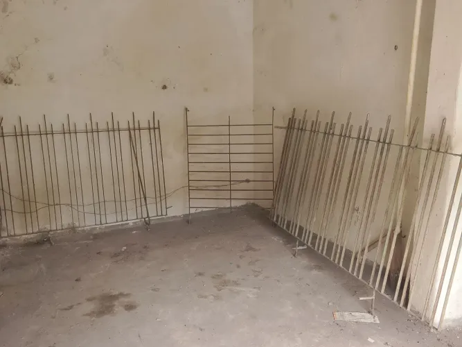 Grades de ferro pra desocupar a garagem