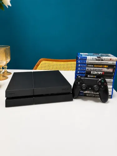 PS4 funcionando perfeitamente