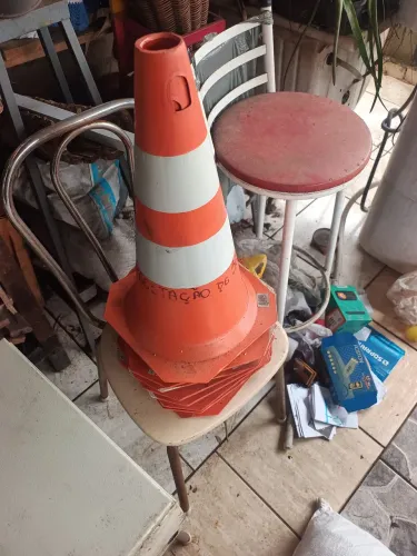 Cones de sinalização 50cm