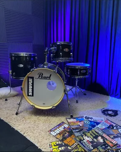Bateria Pearl Midtown Black Gold Sparkle Shell pack