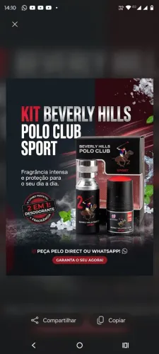 Kit perfume e desodorante