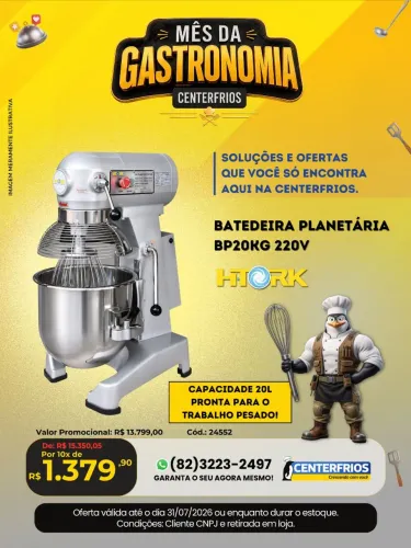 Batedeira planetaria 220v
