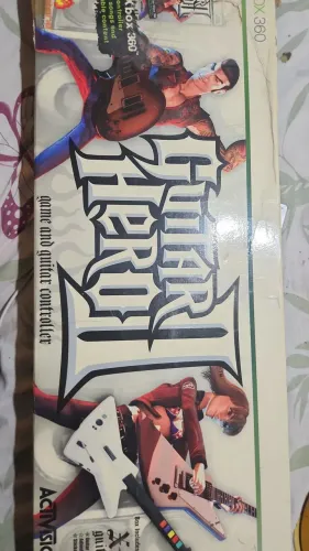 Guitarra Guitar Hero X-Plorer RedOctane Original Xbox 360/ PC) Com Caixa