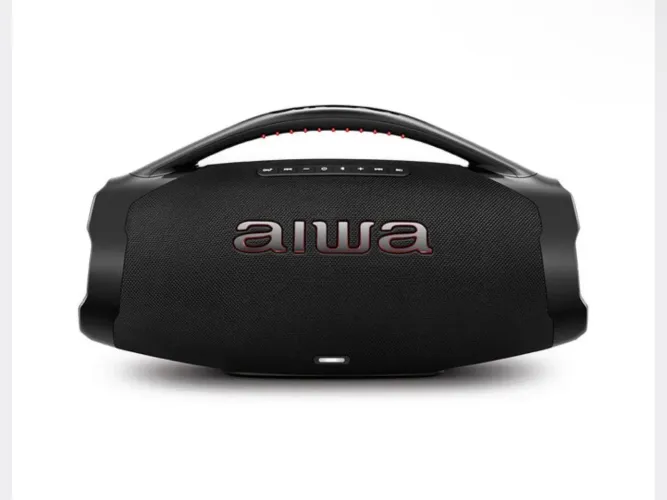 Caixa De Som Aws-bbs-01 Boombox Plus Aiwa