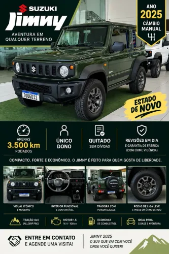 Suzuki Jimny Sierra 4you 1.5 16V MEC 2025