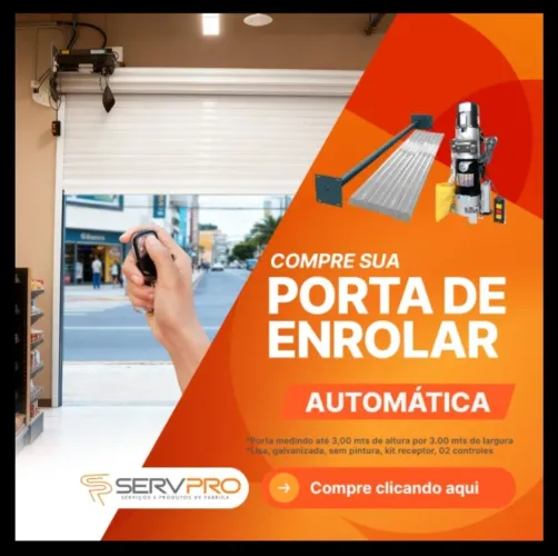 Portas de enrolar automáticas