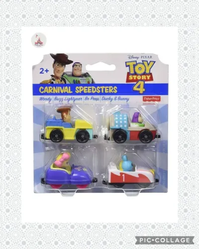 Toy Story Carros que se conectam Buzz e Woody