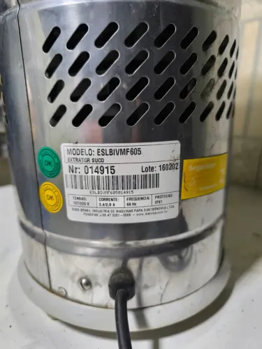 Extrator de Suco Industrial Metvisa ESLBIVMF605