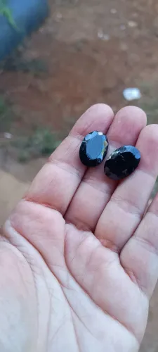 Vendo um jogo de pedras Ônix preta