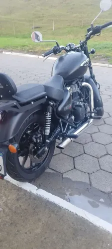 Meteor 350 Stellar Black ** MOTO "ZERADA"** + Acessorios
