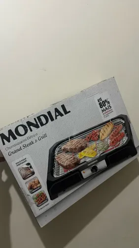 Churrasqueira Elétrica Mondial Grand Steak & Grill (Modelo CH-05)