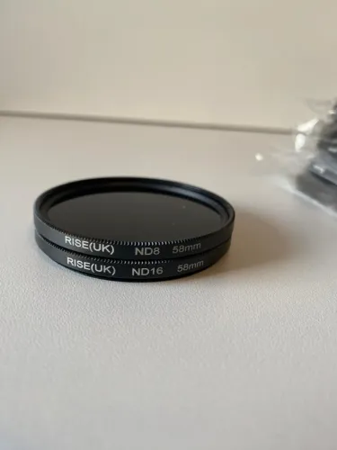 Kit 15 Filtros variáveis, CPL, UV, ND - em ótimo estado