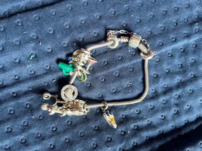 Pulseira pandora prata 925