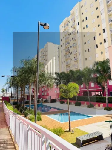 Apartamento para Locação em Nova Odessa, Residencial Jardim dos Ipês, 2 dormitórios, 1 ban