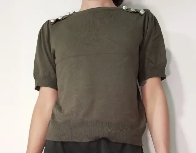 blusa cortelle em tricot /M