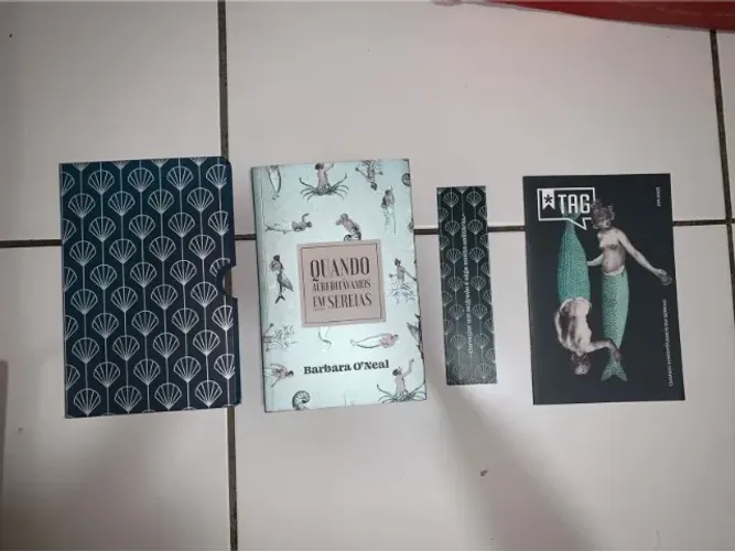 livro quando acreditávamos em sereias - tag livros / edição tag