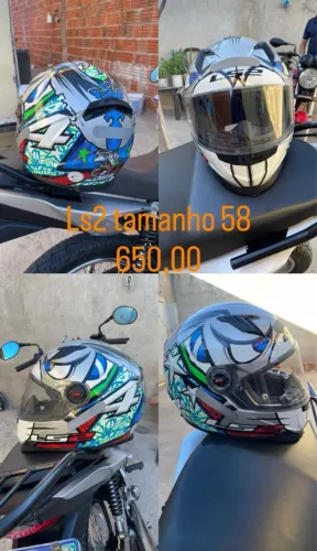 CAPACETE Ls2 Número 58