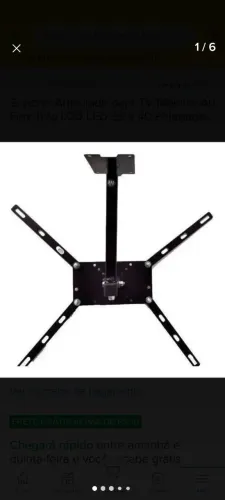 Suporte de teto para tv