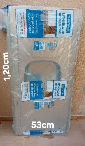 Vendo Pia Inox Tramontina zerada