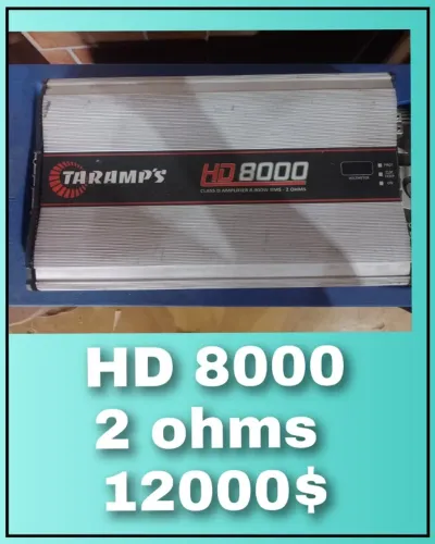 taramps hd 8000 2 ohms
