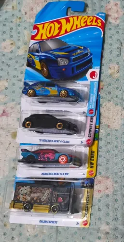 Hot Wheels Lote 4 minis raras