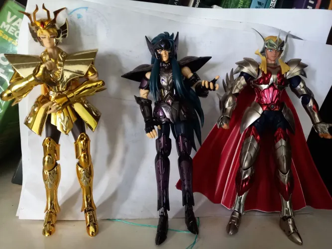  Troco por celula , 3 cloth myth cavaleiros do zodiaco 