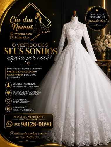 Alugamos vestidos de noiva, debutante,madrinha e ternos